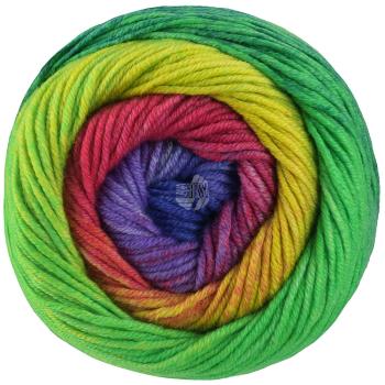 Ein Knäuel Cool Wool Big Color Cool Wool Big Color Farbe 4041 Blau/Marine/Dunkel-/Hellgrün/Gelb/Orange/Pink/Lila